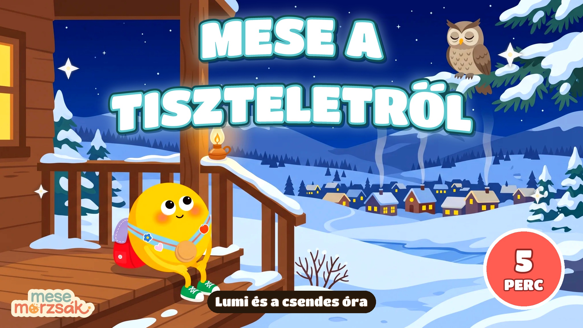 Esti mese gyerekeknek – Lumi és a csendes óra, mese a tiszteletről