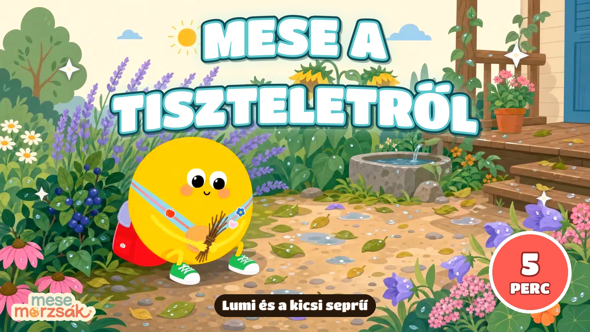 Fejlesztő mese gyerekeknek – Lumi és a kicsi seprű, mese a tiszteletről