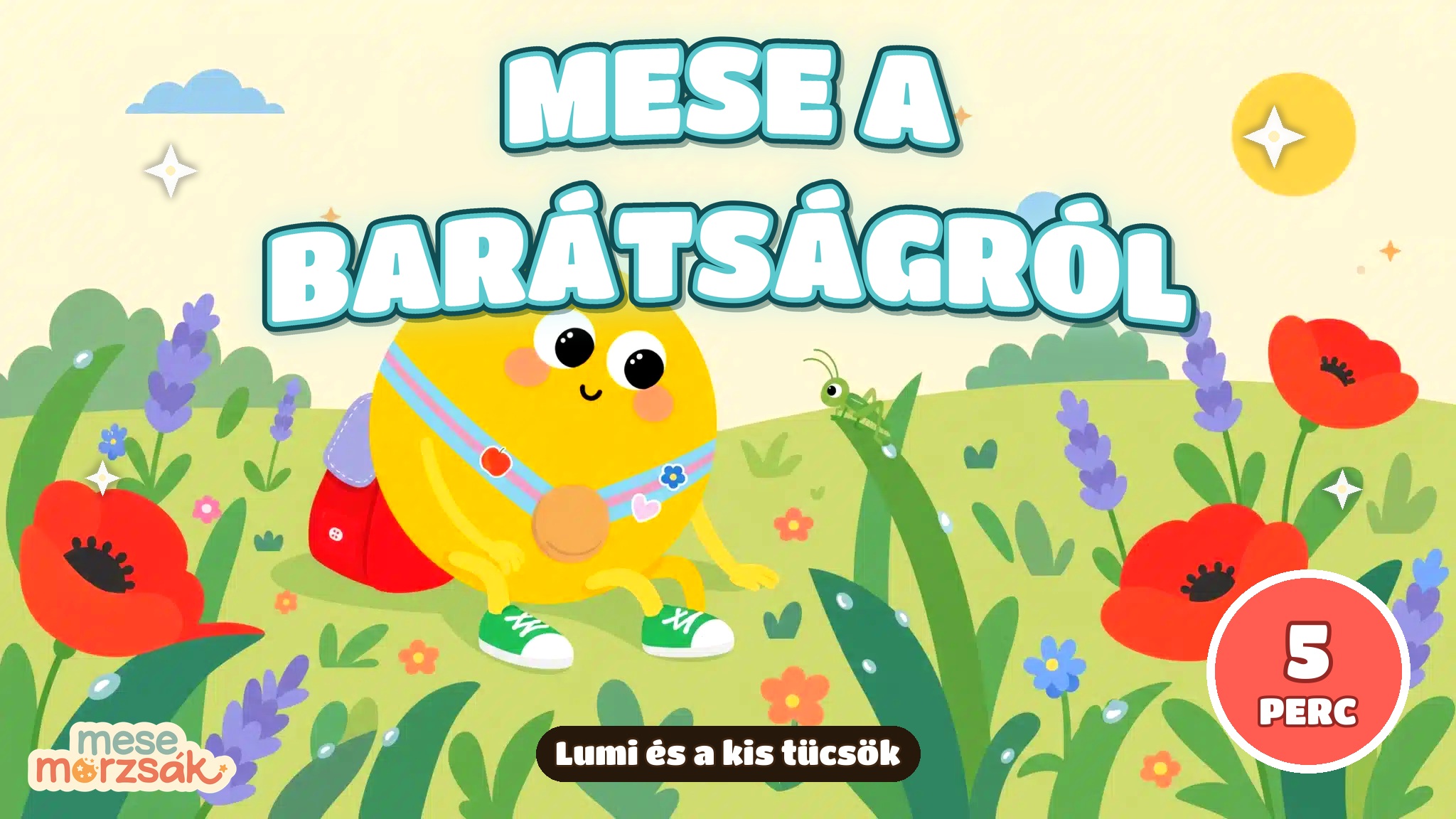 Esti mese gyerekeknek – Lumi és a kis tücsök, mese a barátságról