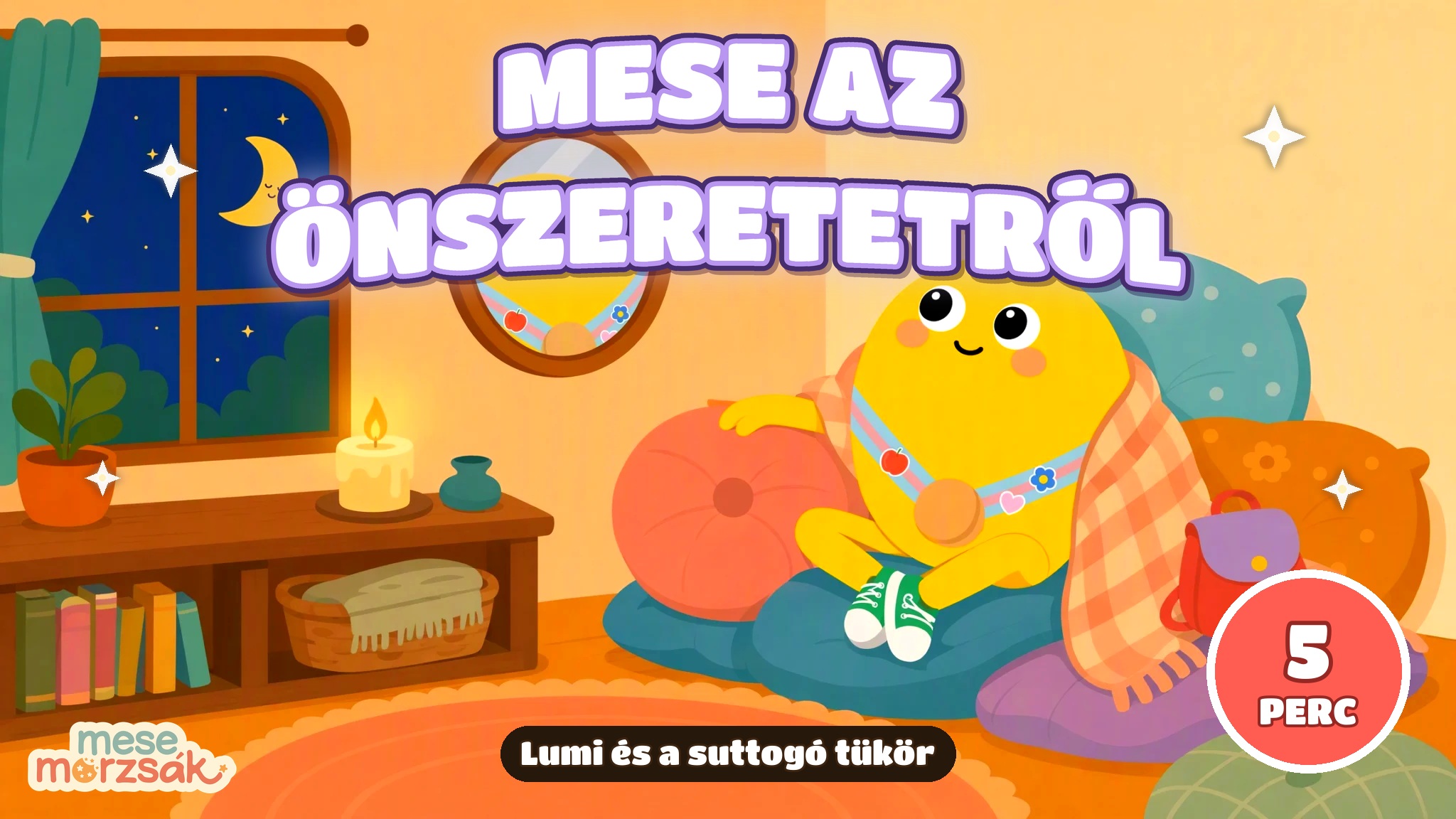 Esti mese gyerekeknek – Lumi és a suttogó tükör, mese az önszeretetről