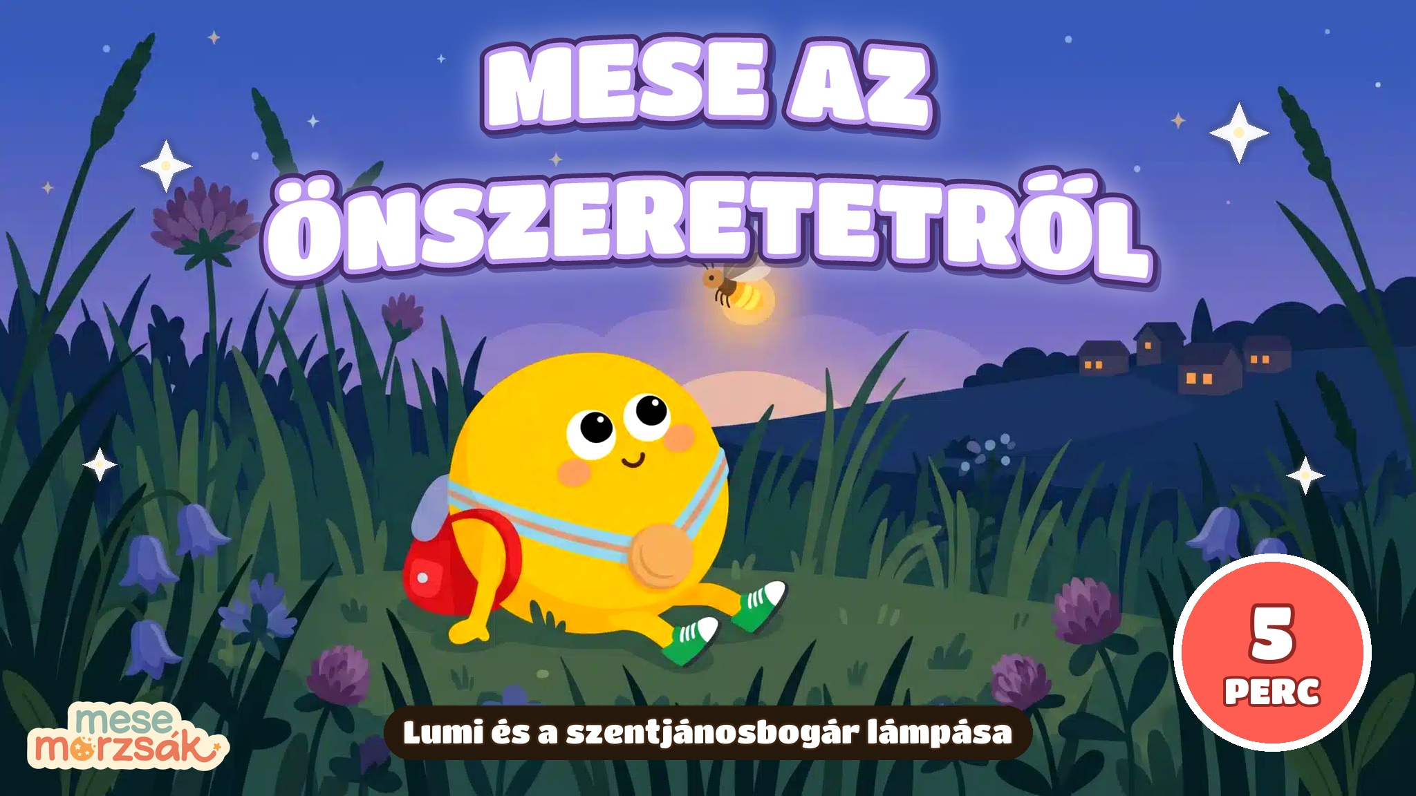 Esti mese gyerekeknek – Lumi és a szentjánosbogár lámpása, mese az önszeretetről