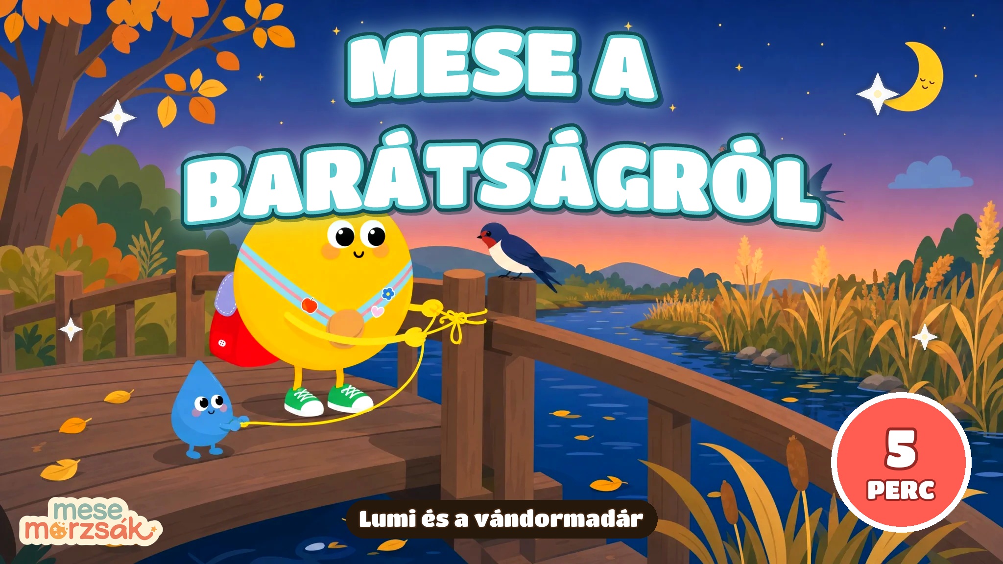Esti mese gyerekeknek – Lumi és a vándormadár, mese a barátságról