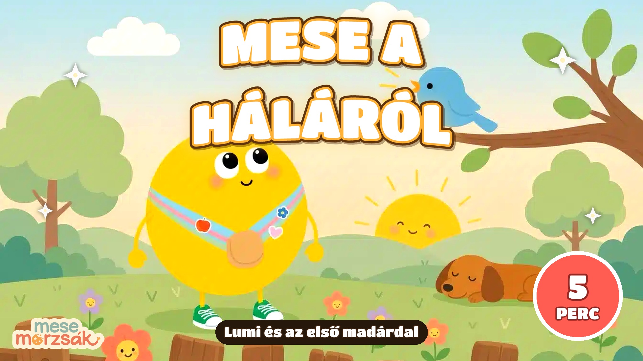 Reggeli mese gyerekeknek – Lumi és az első madárdal, mese a háláról