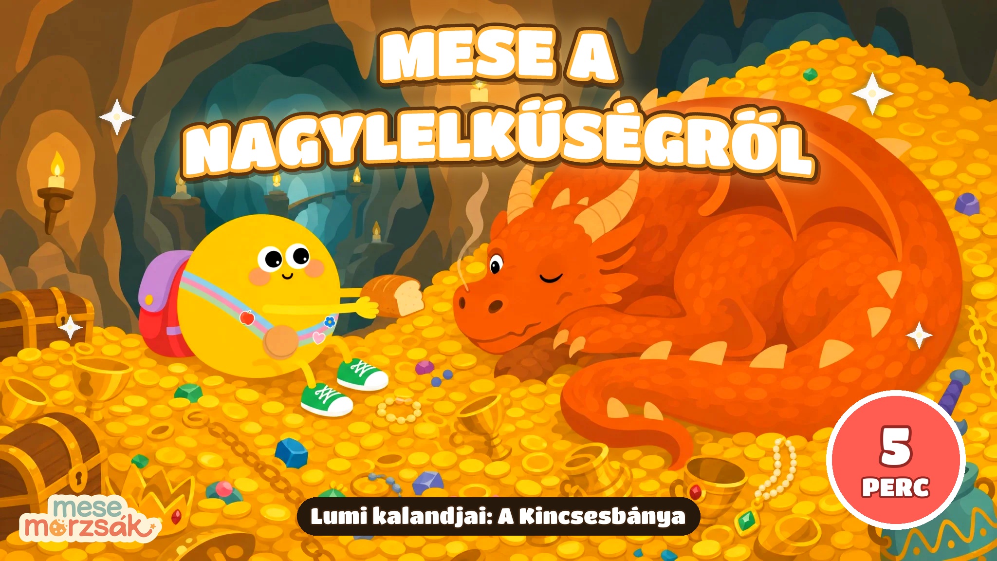 Fejlesztő mese gyerekeknek – Lumi kalandjai: A Kincsesbánya, mese a nagylelkűségről