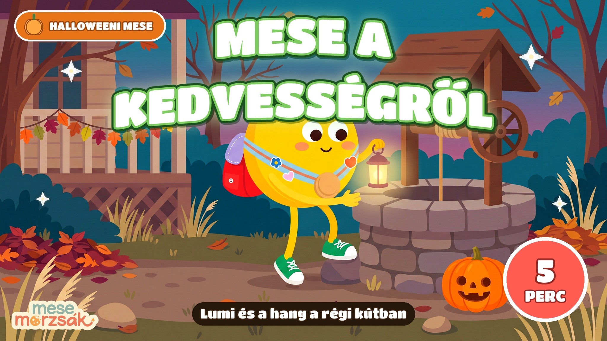 Halloween mese gyerekeknek – Lumi és a hang a régi kútban, mese a kedvességről