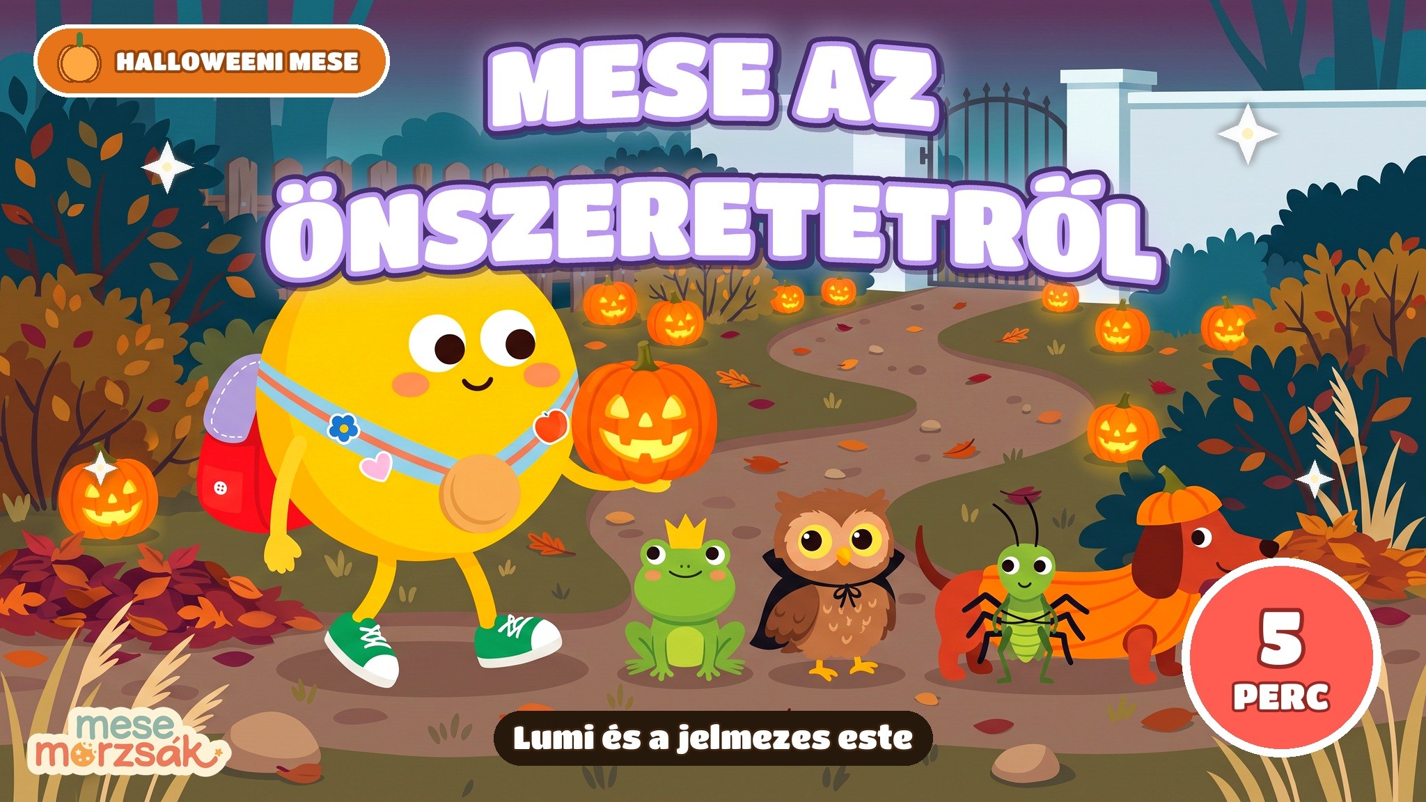 Halloween mese gyerekeknek – Lumi és a jelmezes este, mese az önszeretetről